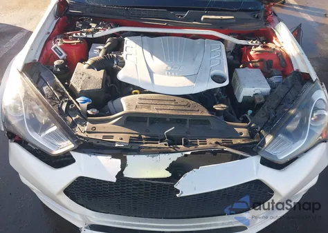 2015 Hyundai Genesis 3.8 R-Spec из США, поврежденный, VIN KMHHU6KJ4FU127573